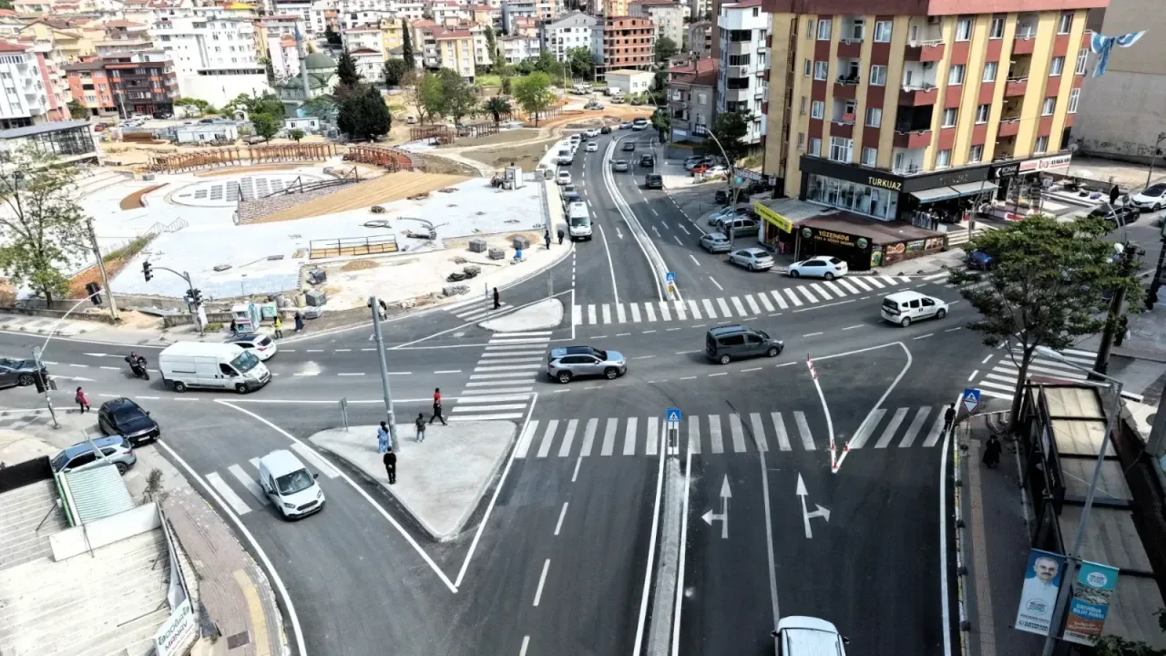 Çayırova'da Trafiği Rahatlatan Dev Kavşak Projesi Tamamlandı