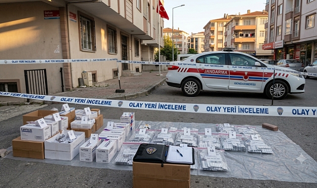 Gebze'de Dev Operasyon: Binlerce Sentetik Hap Ele Geçirildi