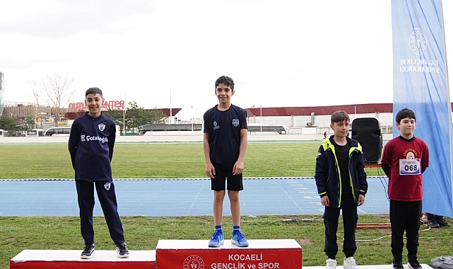 Çayırova'nın Genç Atletleri Pistte Fırtına Estirdi: Kocaeli'den Madalyayla Döndüler